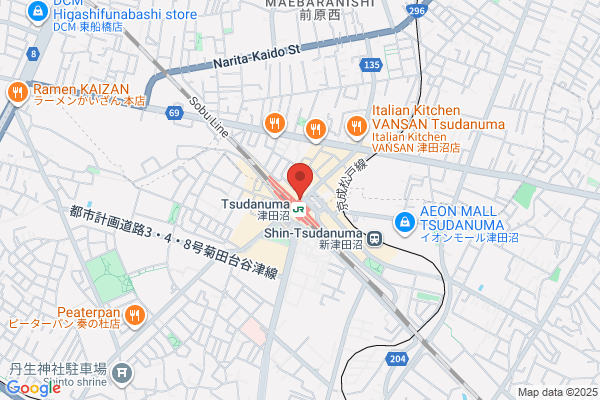 PUDOステーション　JR東日本　津田沼駅（リテール）
