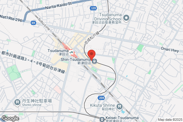 PUDOステーション　新京成電鉄　新津田沼駅