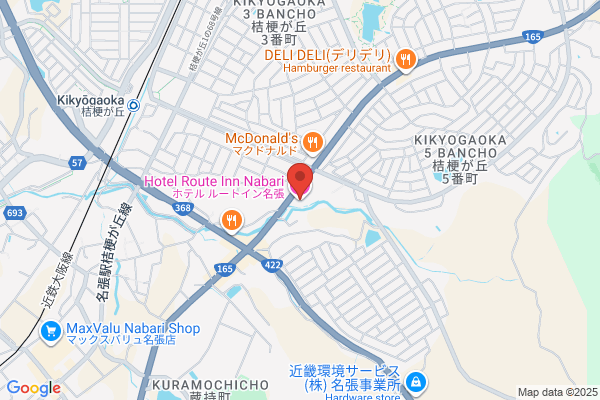 ホテル ルートイン名張