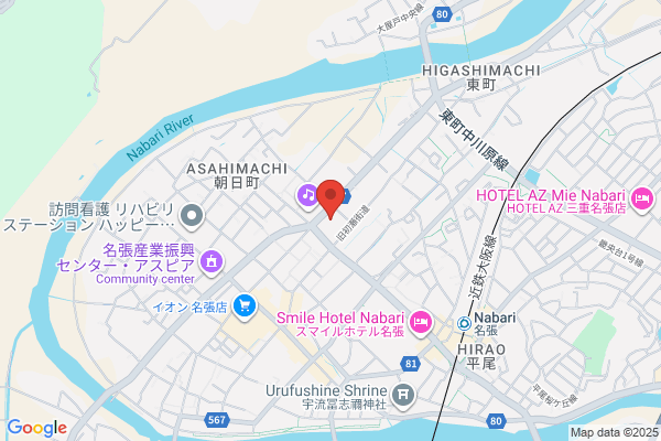 名張会場 - 閉館