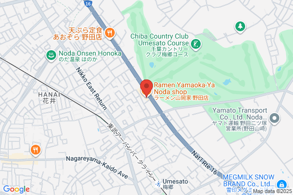 ラーメン山岡家 野田店