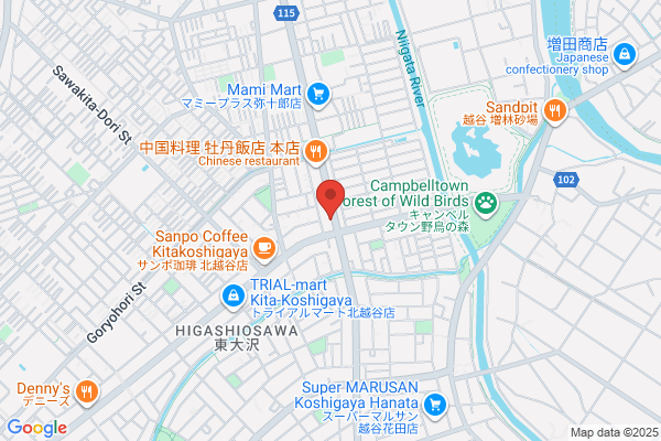 ウエルシア越谷東大沢店