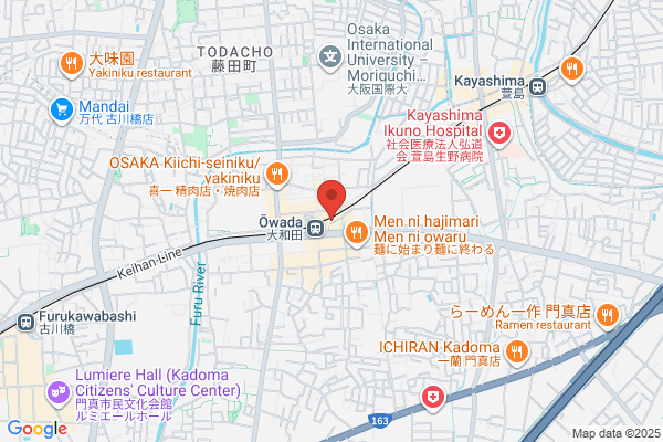 ロッテリア 京阪大和田駅