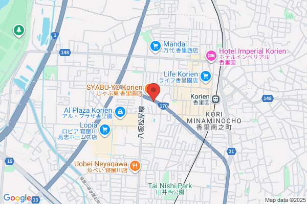 寝屋川会場 - 閉館