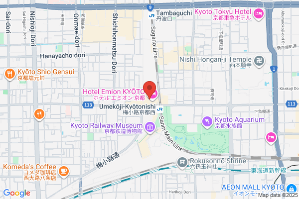 レンタル着物岡本 京都駅西店