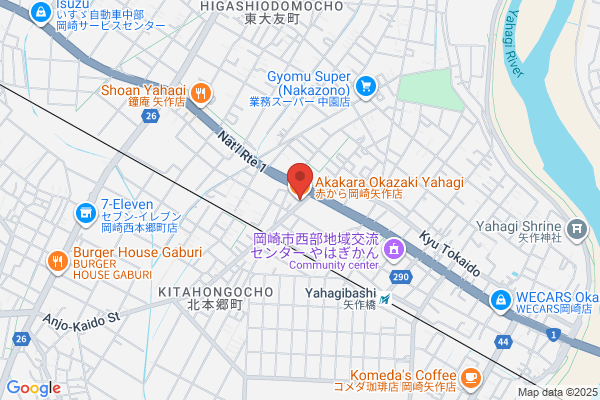 赤から岡崎矢作店