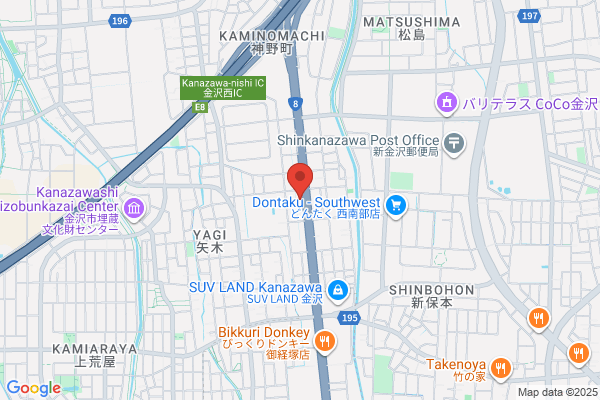 吉野家 ８号線金沢西インター店