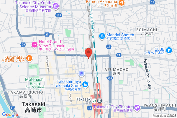 ホテルルートイン高崎駅西口