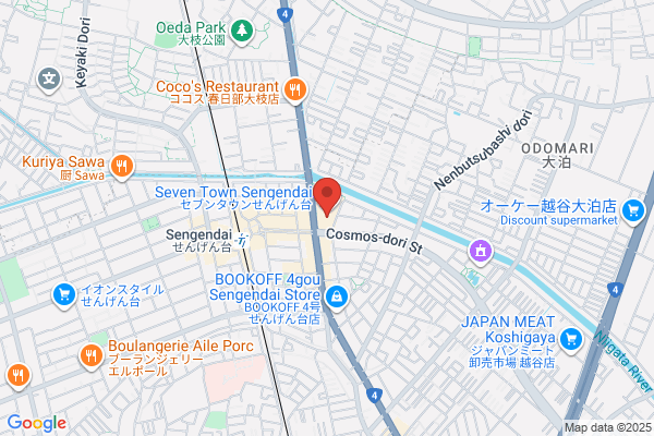メガネスーパーセブンタウンせんげん台店