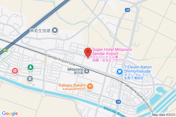スーパーホテル美田園・仙台エアポート〈仙台空港〉