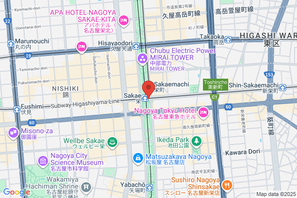ぼくのまゆげ 栄地下店