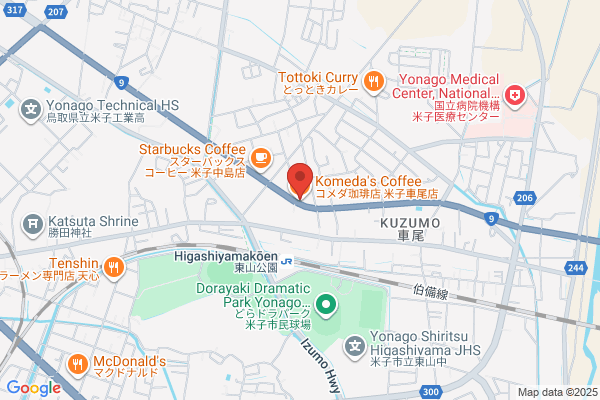コメダ珈琲店 米子車尾店